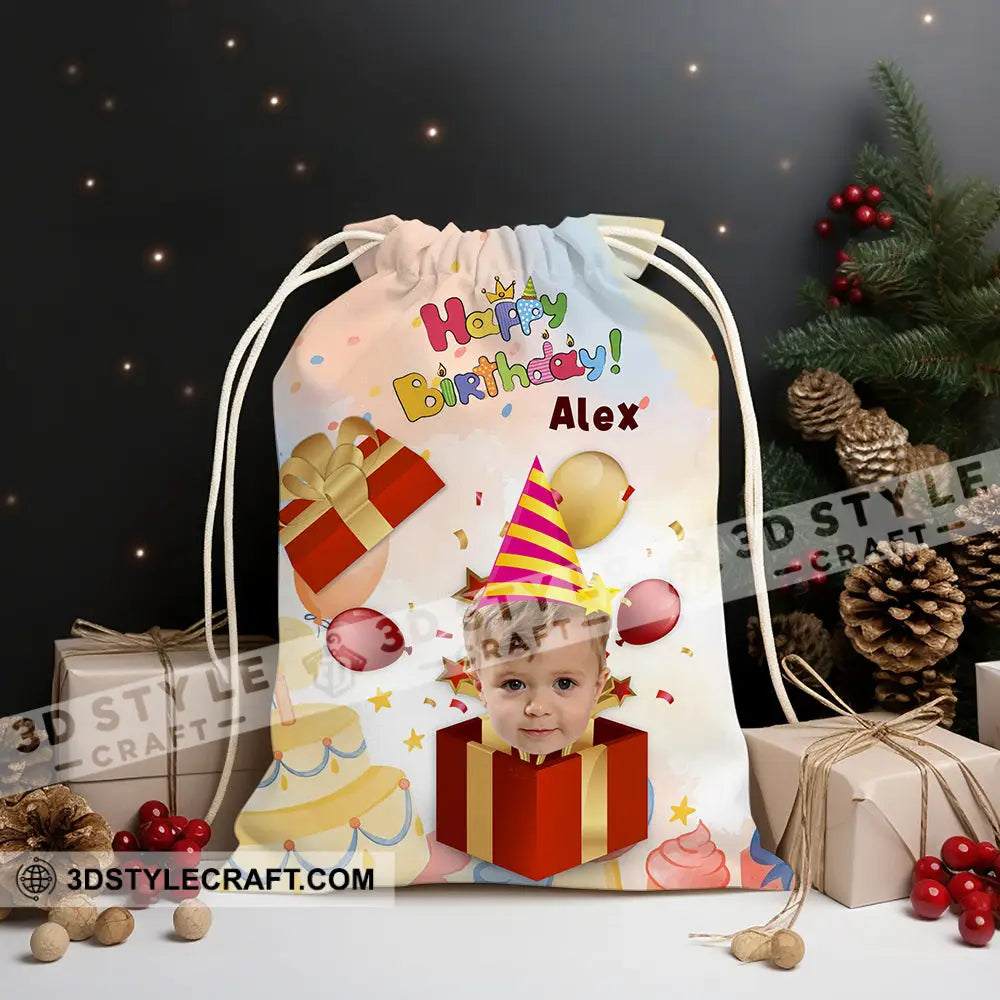 Birthday Gift Decor Bag Personalized Christmas String