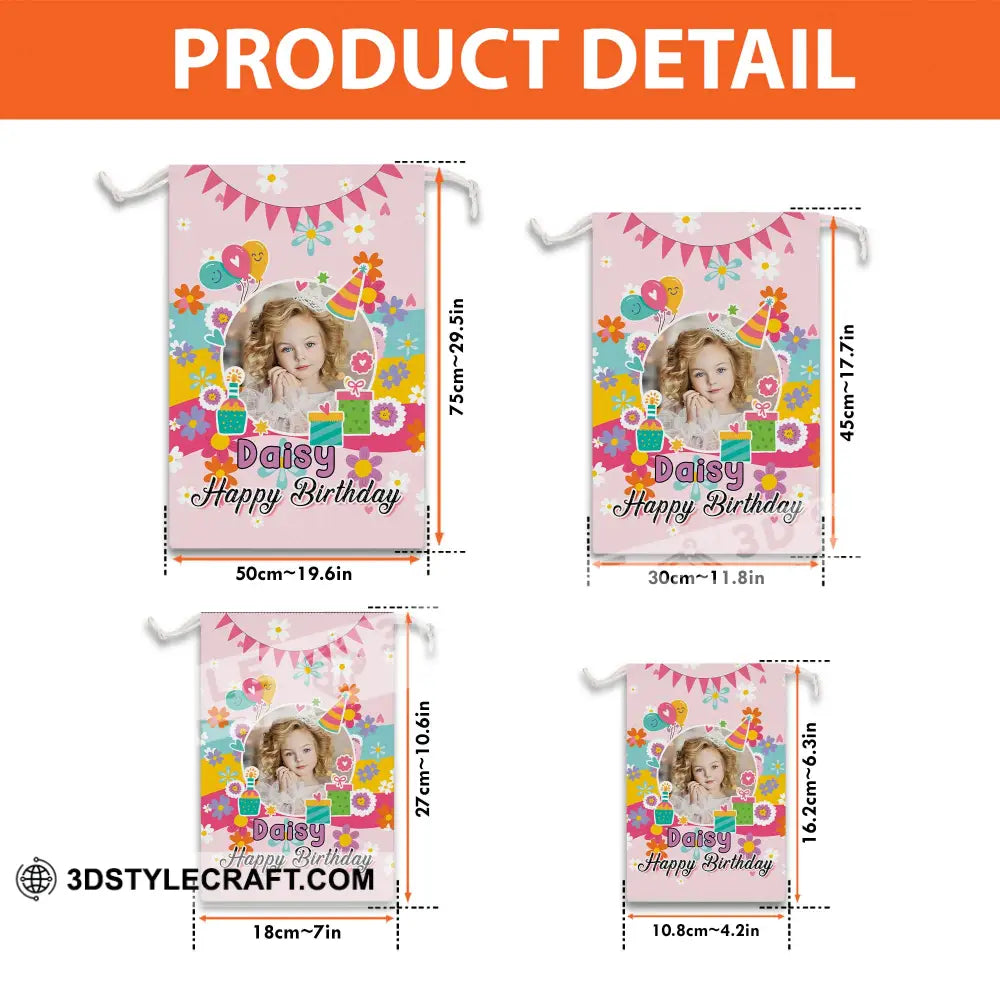 Birthday Party Bag Personalized Christmas String