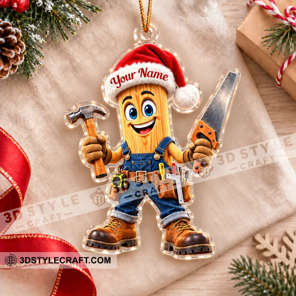 Carpenter Home Decor Christmas Ornament Personalized Ornament - Ornament