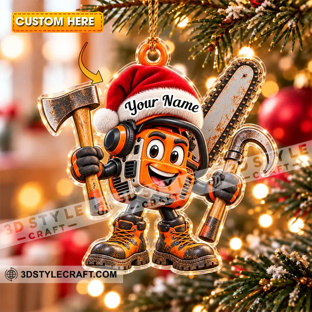 Carpenter Home Decor Christmas Ornament Personalized Ornament - 3.54’’ / 1 Ornament - Ornament