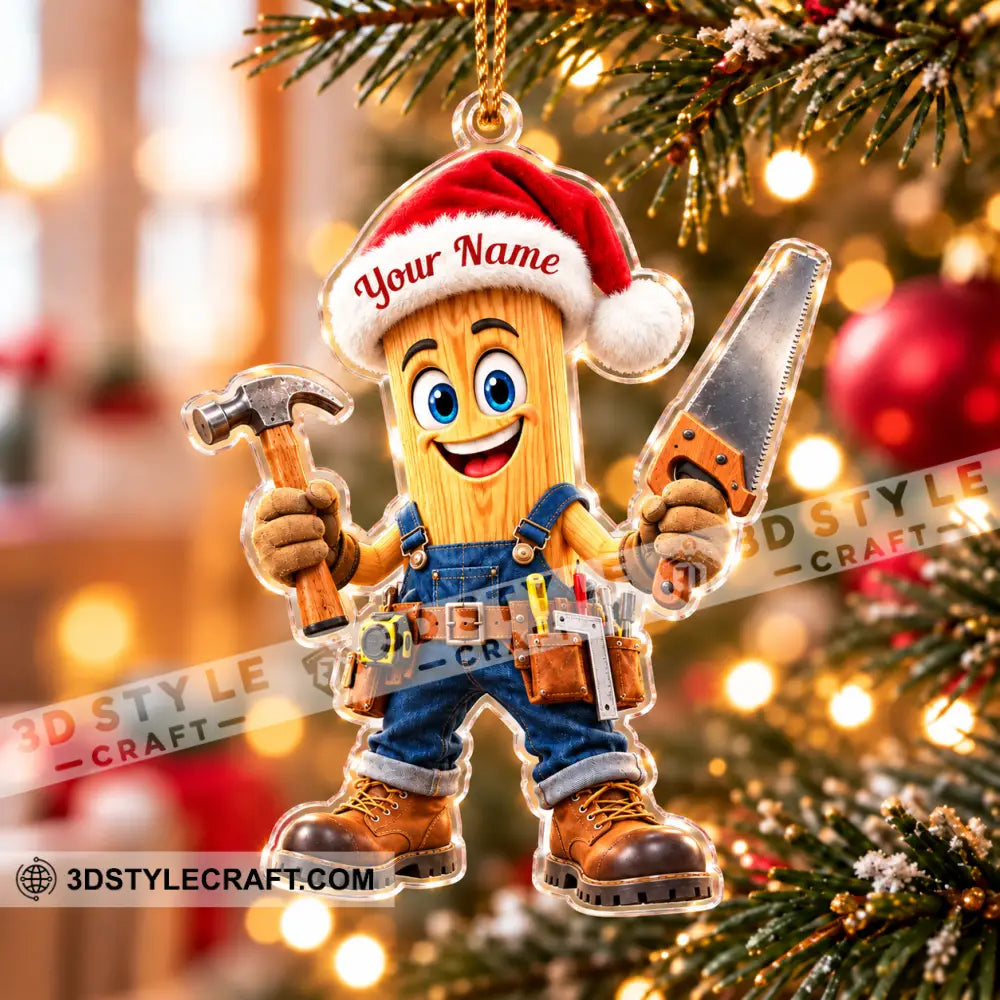 Carpenter Home Decor Christmas Ornament Personalized Ornament - Ornament