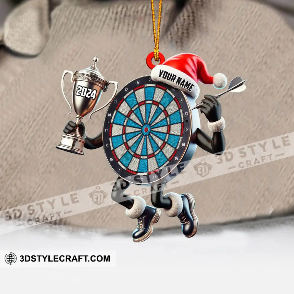 Champion Darts Home Decor Christmas Ornament Personalized