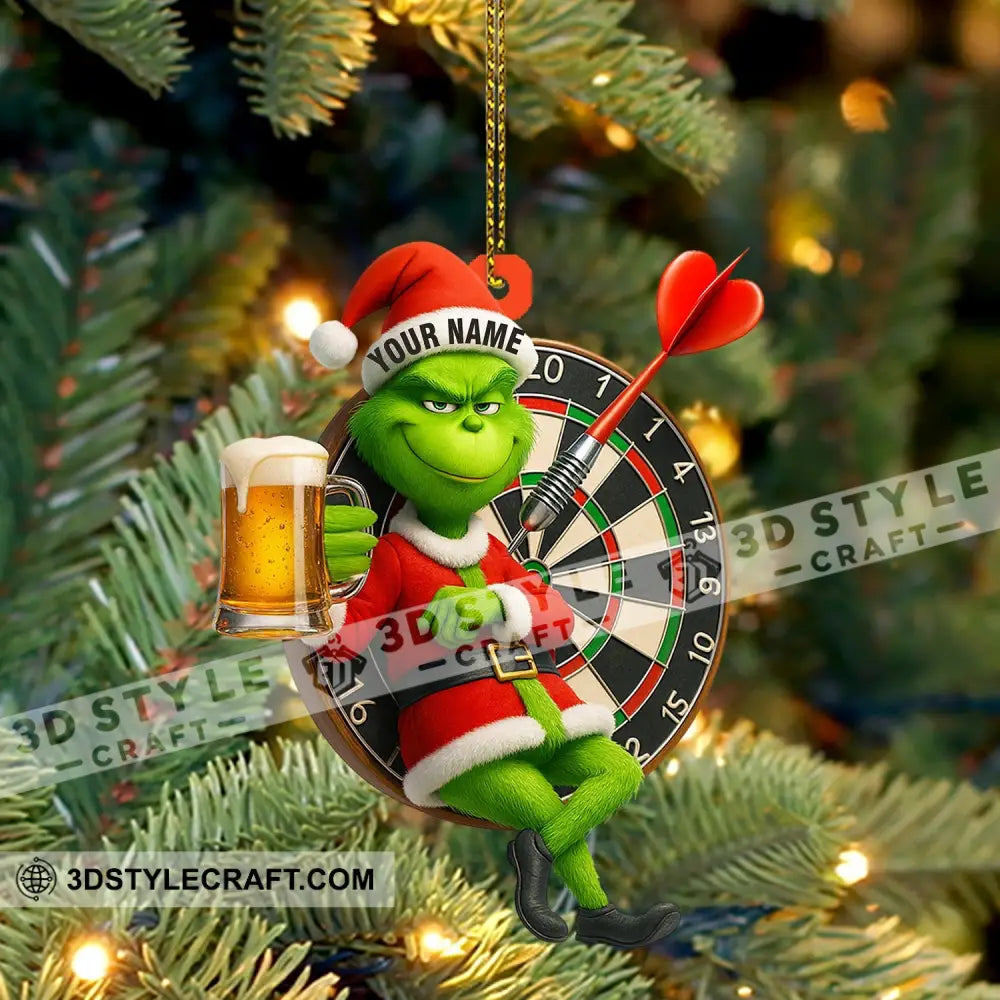 Christmas Darts Lover Home Decor Christmas Ornament Personalized Ornament Ornament