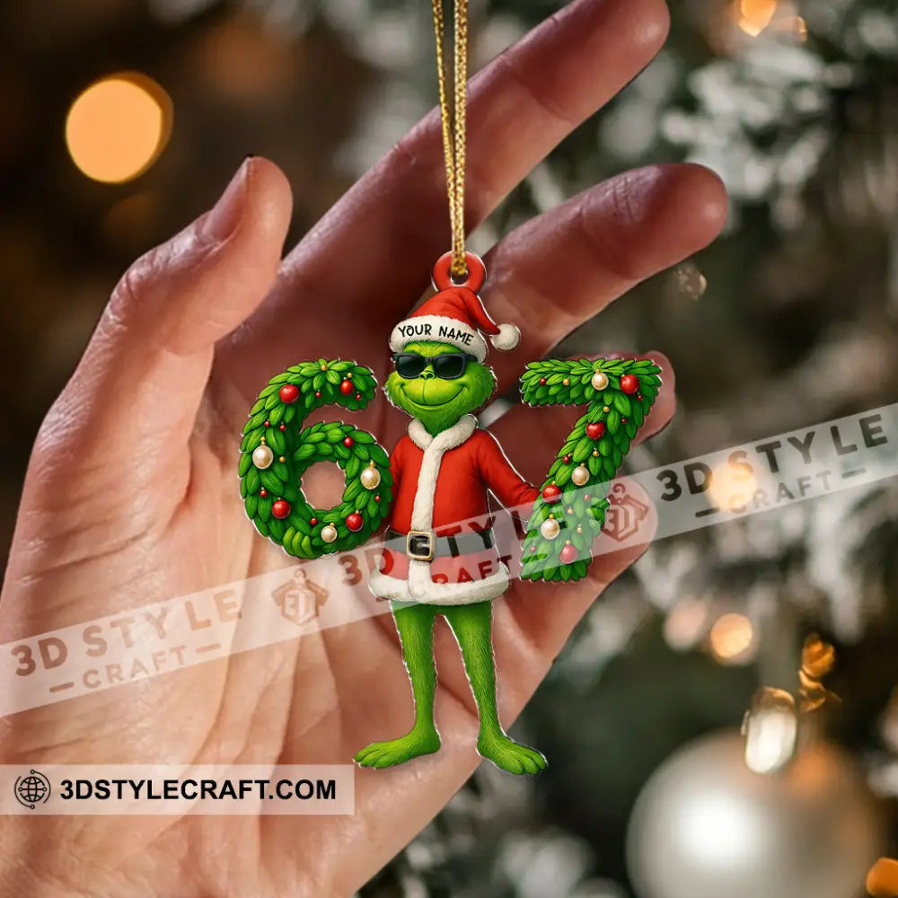 Christmas Funny 67 Meme Gifts Home Decor Christmas Ornament Personalized Ornament Ornament
