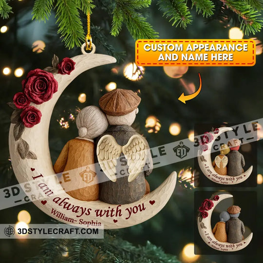 Christmas I Am Always With You, Home Decor, Christmas Ornament, Personalized Ornament style option 1
