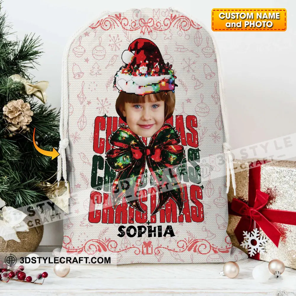 Christmas Kid Bag Personalized String