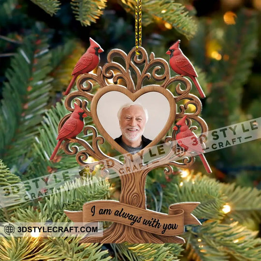 Christmas Memorial Home Decor, Christmas Ornament, Personalized Ornament style option 4