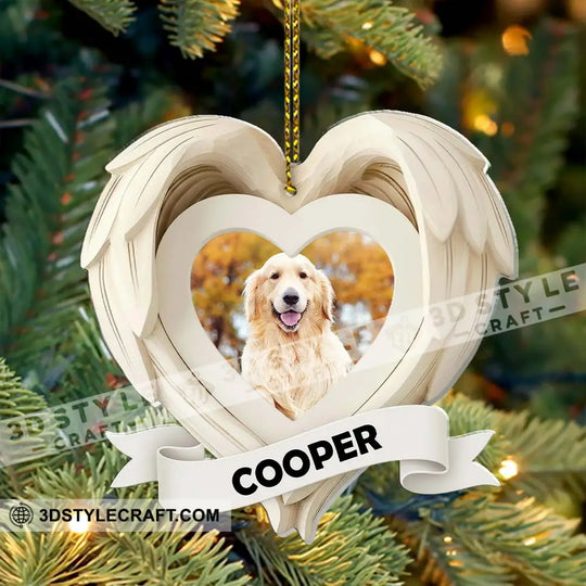 Christmas Memorial Pet Home Decor, Christmas Ornament, Personalized Ornament style option 4