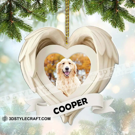 Christmas Memorial Pet Home Decor, Christmas Ornament, Personalized Ornament style option 2