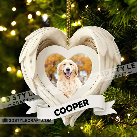 Christmas Memorial Pet Home Decor, Christmas Ornament, Personalized Ornament style option 3