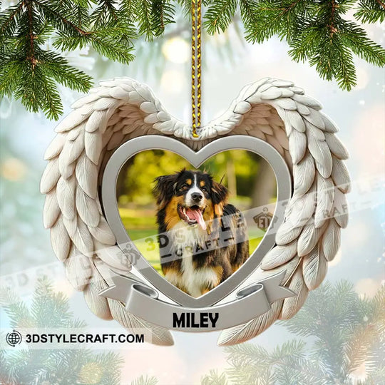 Christmas Memorial Pet Home Decor, Christmas Ornament, Personalized Ornament style option 2