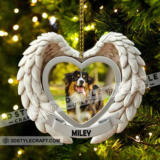 Christmas Memorial Pet Home Decor, Christmas Ornament, Personalized Ornament style option 3