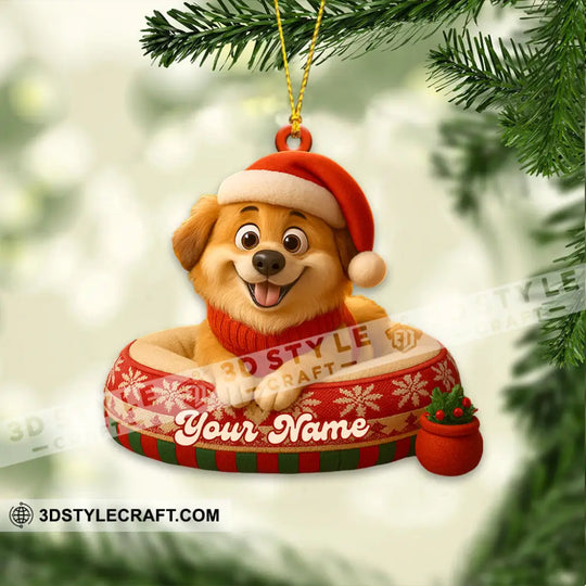 Christmas Pet, Home Decor, Christmas Ornament, Personalized Ornament style option 4