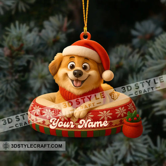 Christmas Pet, Home Decor, Christmas Ornament, Personalized Ornament style option 3