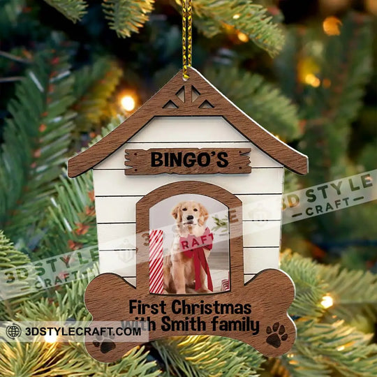 Christmas Pet Home Decor, Christmas Ornament, Personalized Ornament style option 4