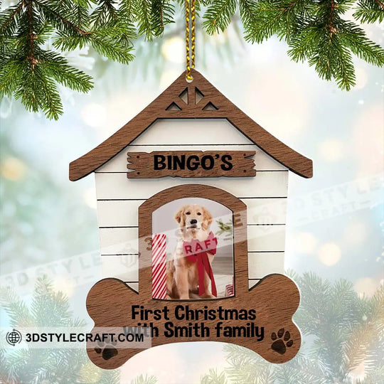 Christmas Pet Home Decor, Christmas Ornament, Personalized Ornament style option 2
