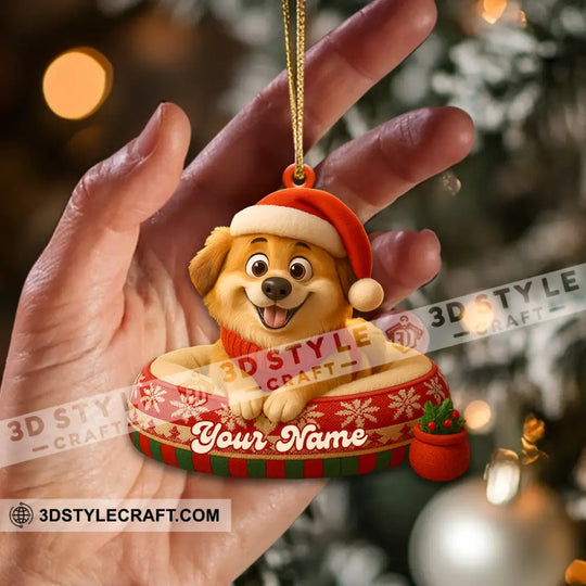 Christmas Pet, Home Decor, Christmas Ornament, Personalized Ornament style option 2