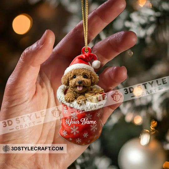 Christmas Pet Photo Home Decor, Christmas Ornament, Personalized Ornament style option 2