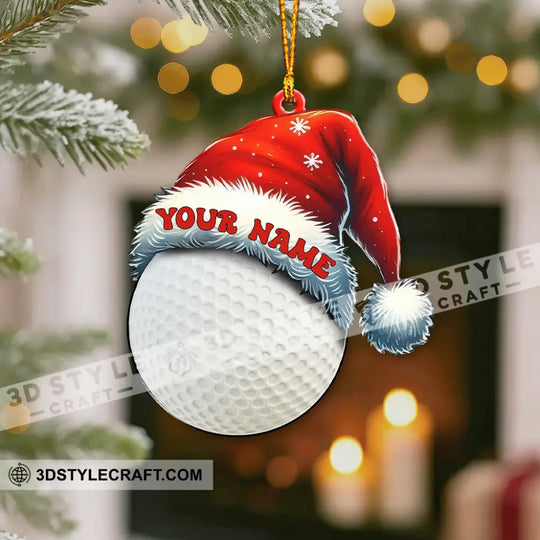 Christmas Sports Ball, Home Decor, Christmas Ornament, Personalized Ornament style option 2