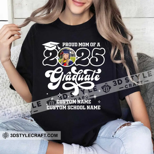 Congrats Graduation Shirt - Personalized T-Shirt style option 3