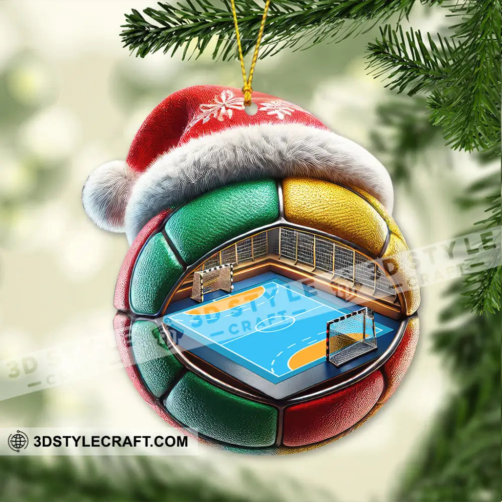 Custom Name Handball Ornament Lover Christmas Gift 3.54’’ / 1