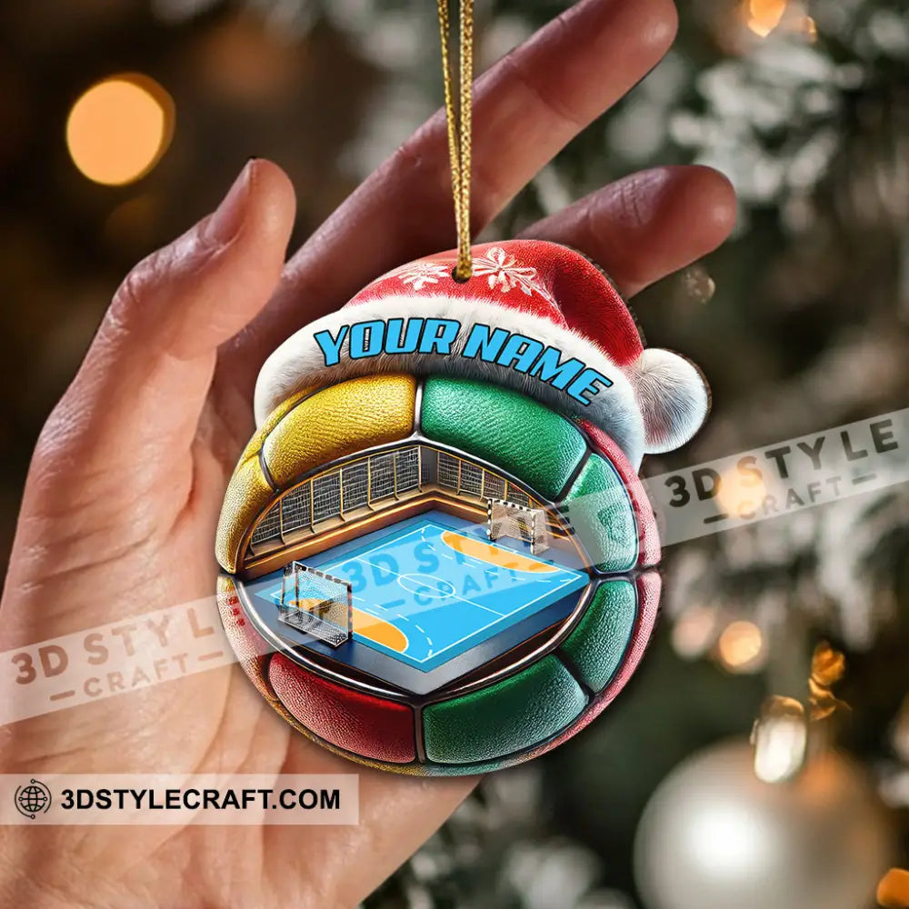 Custom Name Handball Ornament Lover Christmas Gift