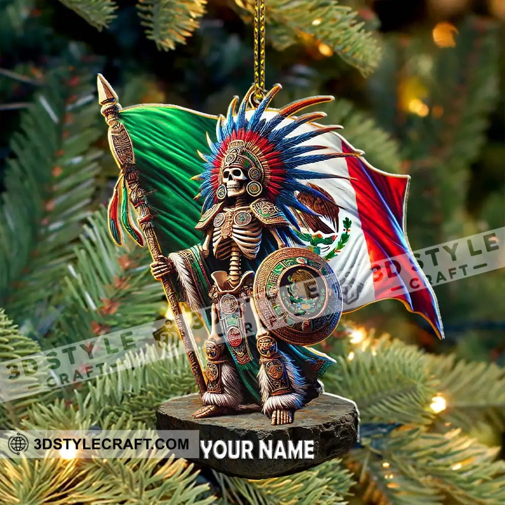 Custom Name Mexico Ornament Christmas Gift For Lover