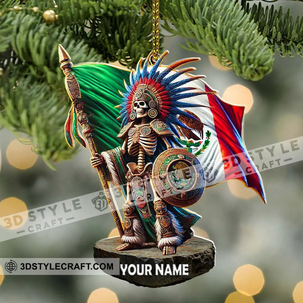 Custom Name Mexico Ornament Christmas Gift For Lover