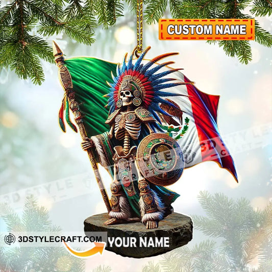 Custom Name Mexico Ornament Christmas Gift For Lover