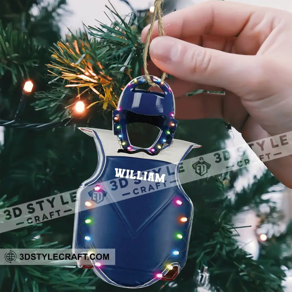 Custom Ornament Martial Armor Vest Christmas Decor