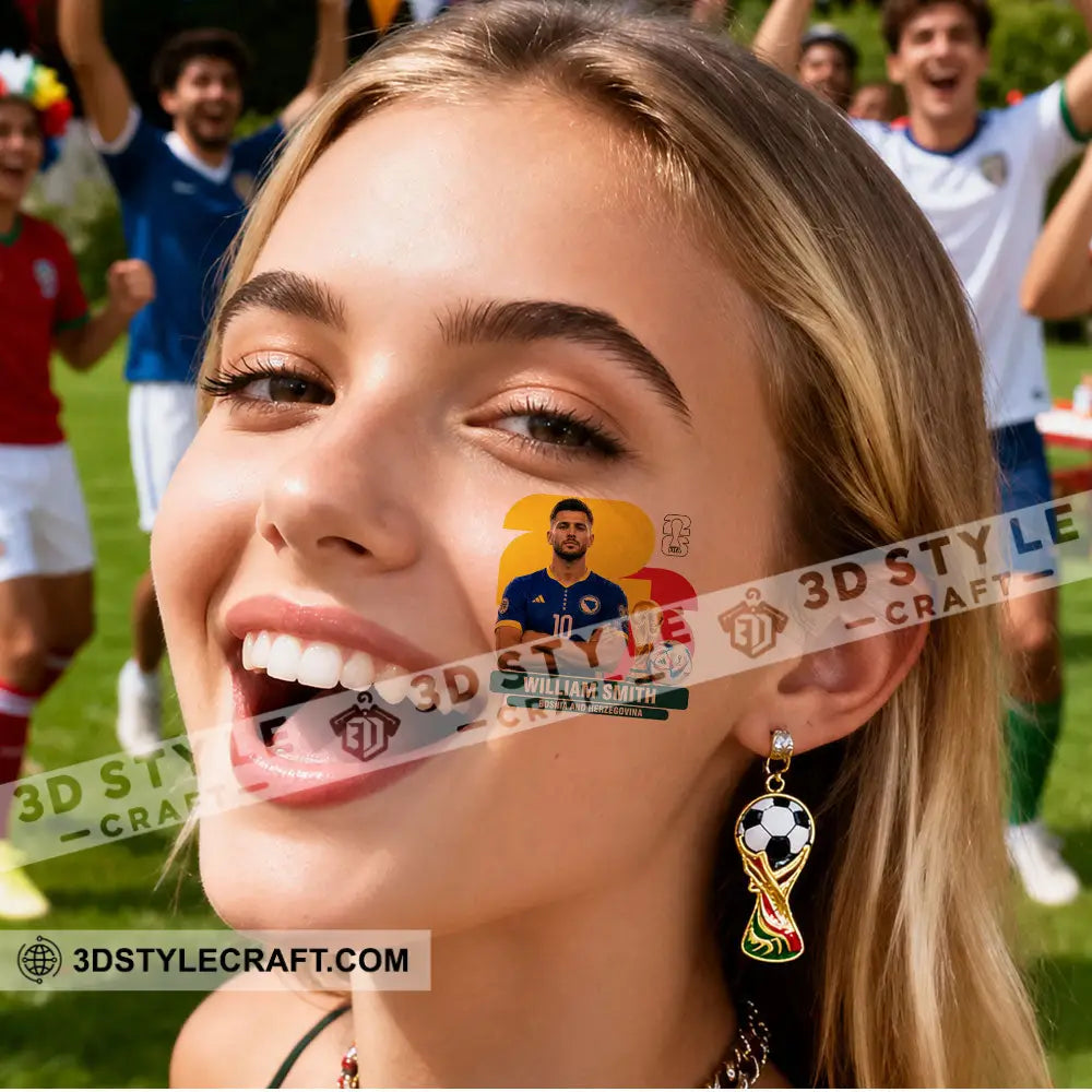 World Cup 2026 Custom Temporary Tattoo Personalized Tattoo Fake Tattoo - Temporary Tattoo