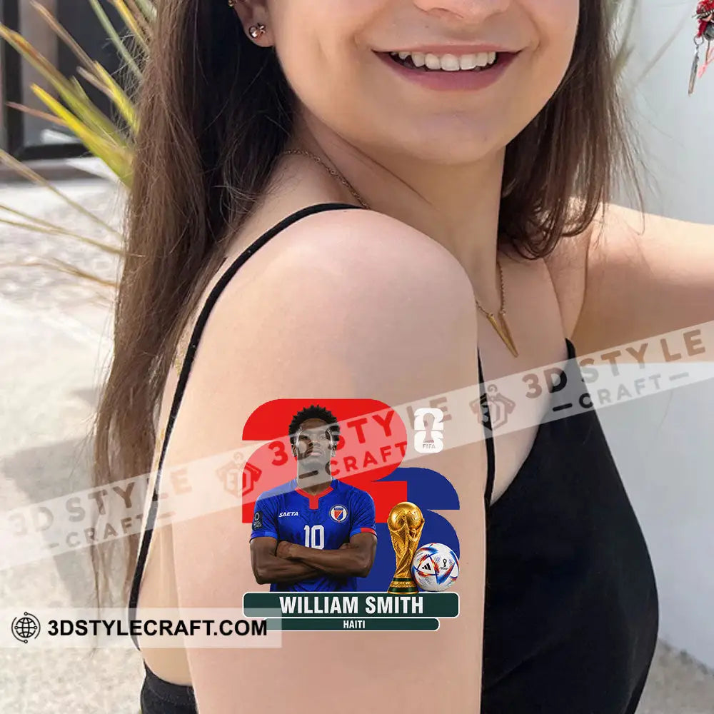 World Cup 2026 Custom Temporary Tattoo Personalized Tattoo Fake Tattoo - Temporary Tattoo
