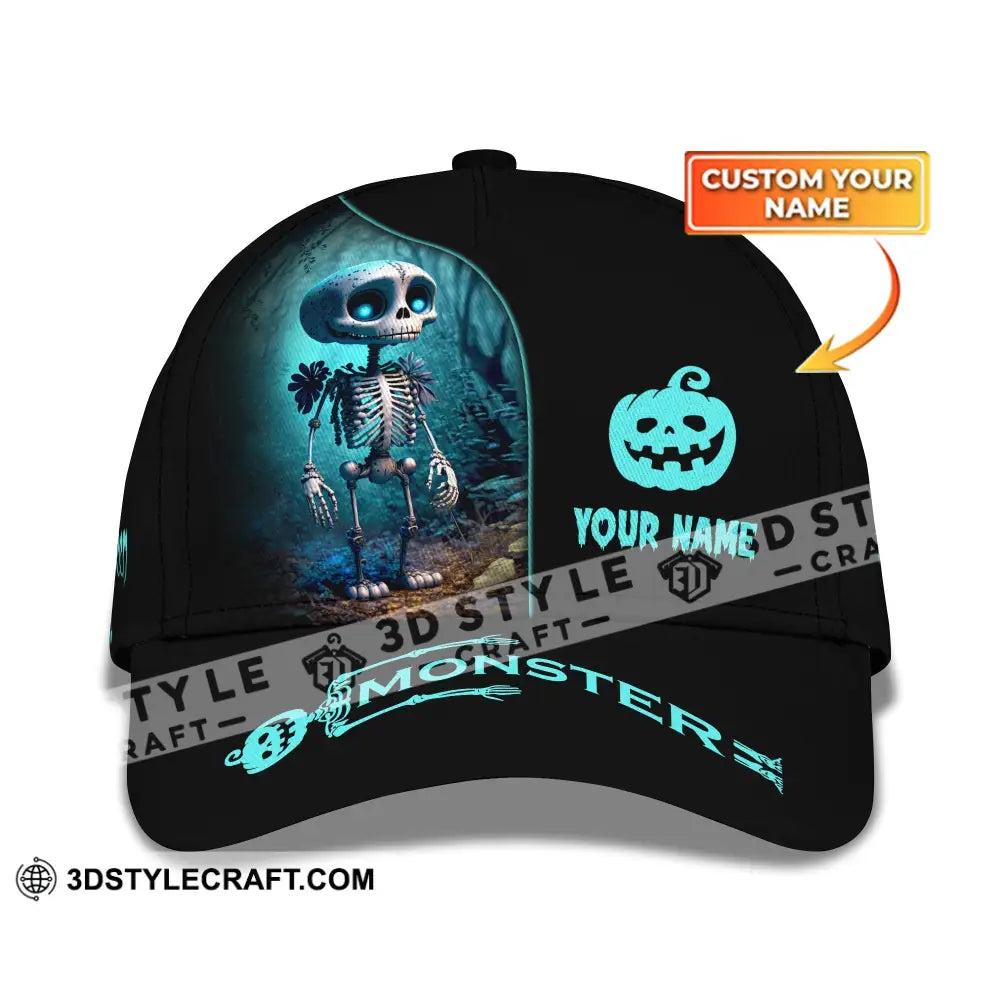 Custom Unisex Classic Cap Halloween Hat For T-Shirt