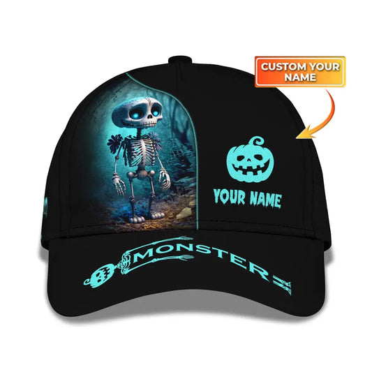 Custom Unisex Classic Cap Halloween Hat For T-Shirt