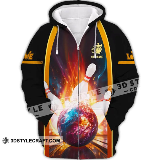 Custom Unisex Shirt, Bowling Polo Shirt, Bowling T-Shirt, Shirt For Bowling Lovers style option 3
