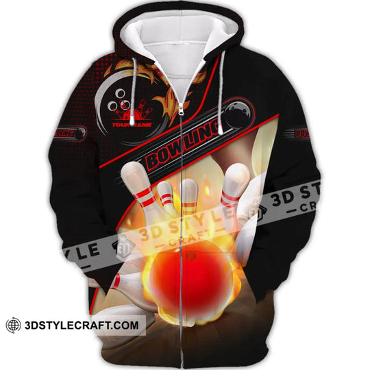 Custom Unisex Shirt, Bowling T-Shirt, Shirt For Bowling Lovers style option 2