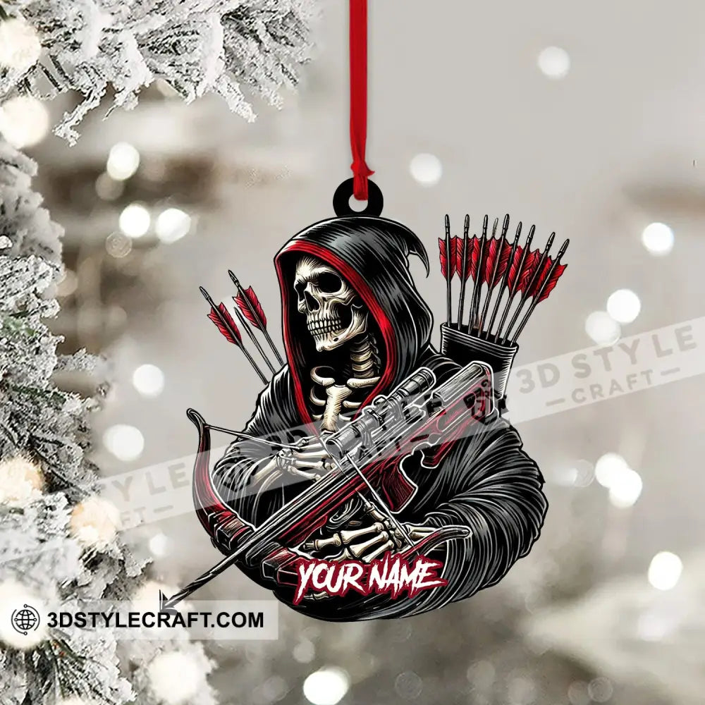 Death Archery Ornament Personalized