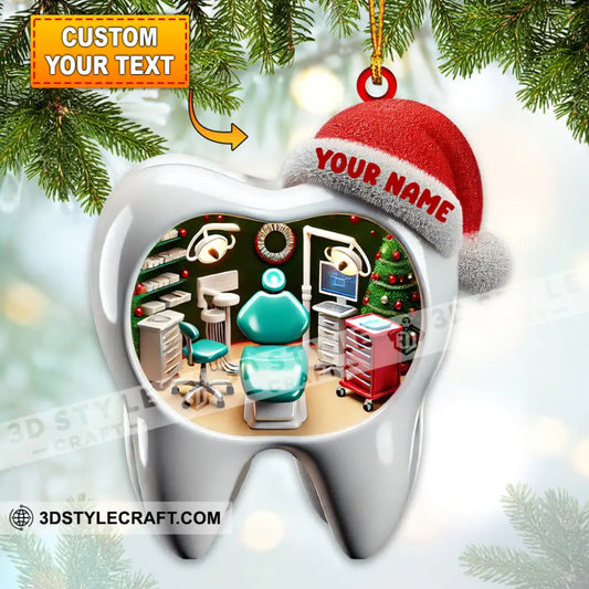 Dentistry Christmas Home Decor Ornament Personalized 3.54’’ / 1