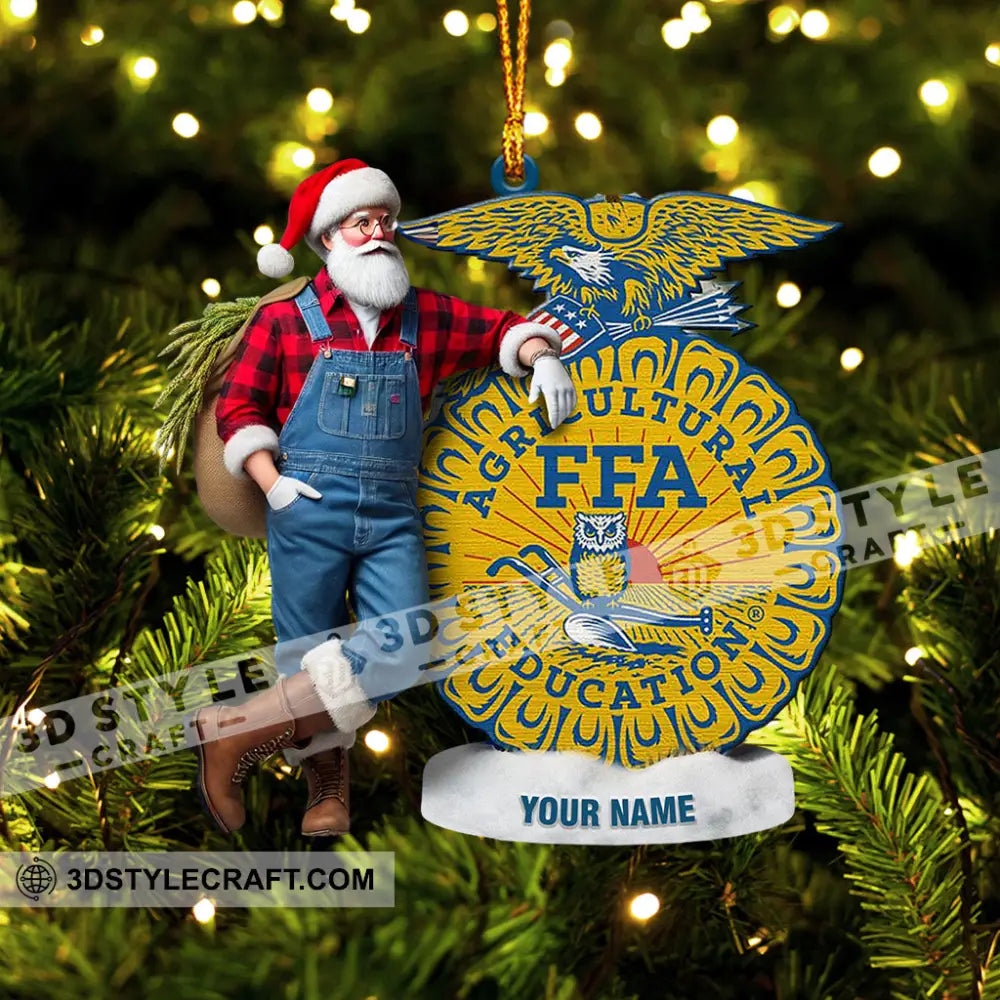 Ffa Education Christmas Ornament Personalized