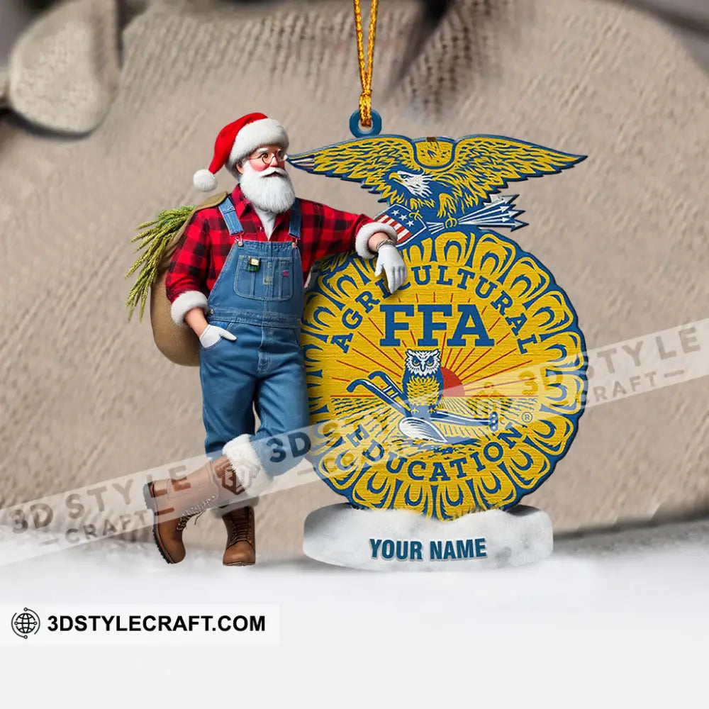 Ffa Education Christmas Ornament Personalized