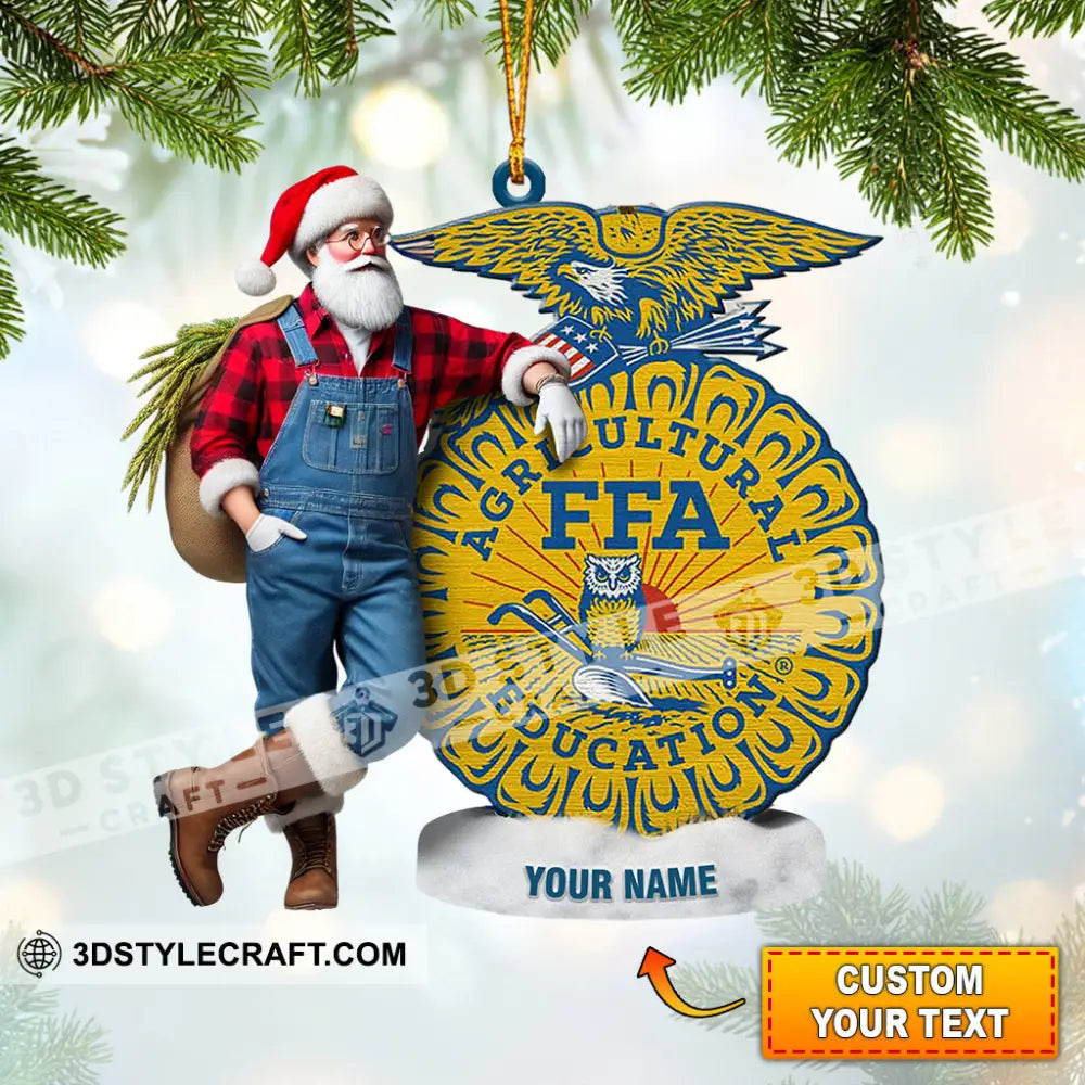 Ffa Education Christmas Ornament Personalized