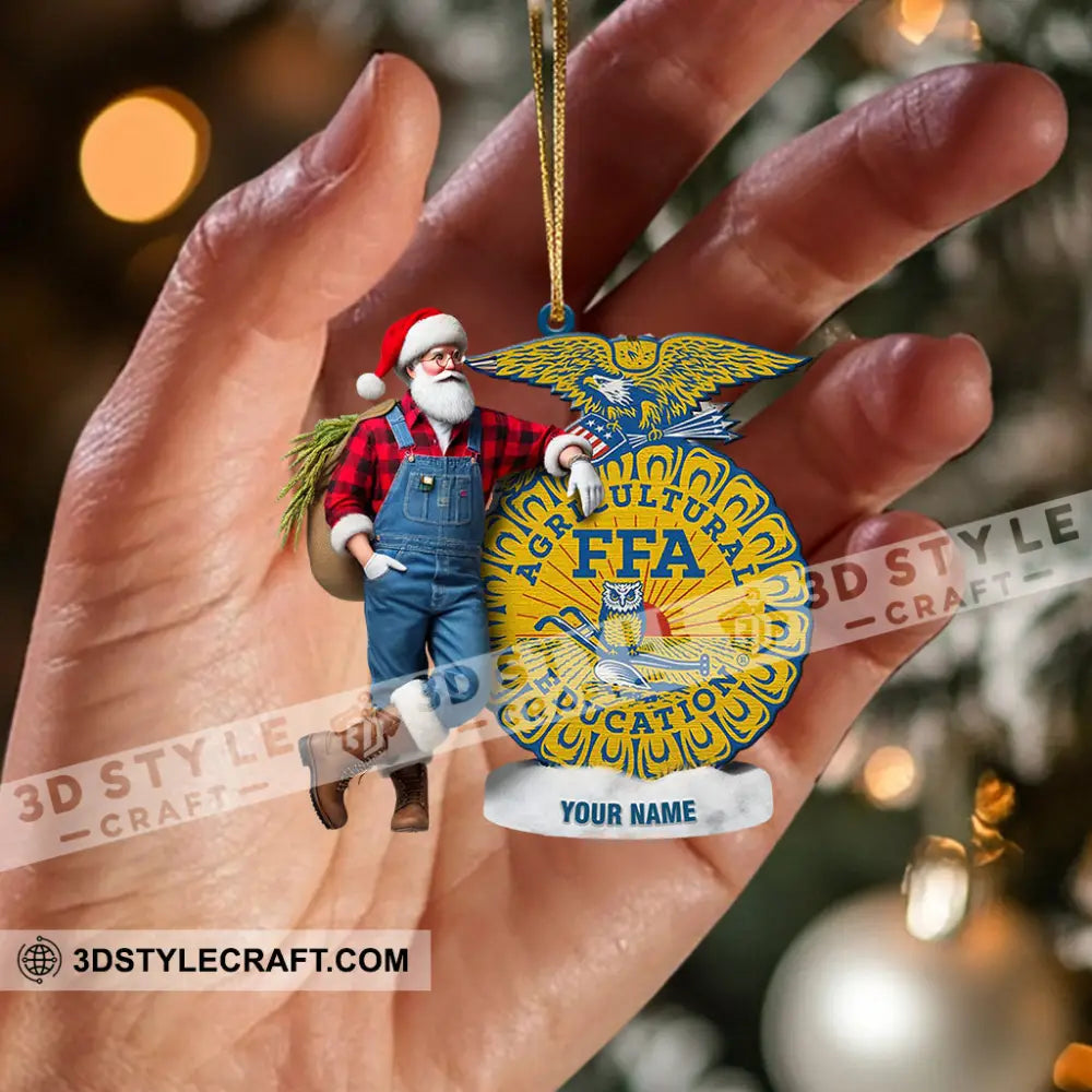 Ffa Education Christmas Ornament Personalized