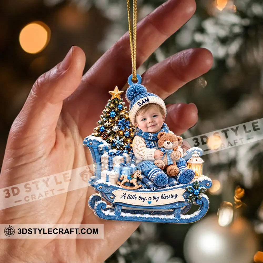 First Christmas Baby Home Decor Christmas Ornament Personalized Ornament - Ornament