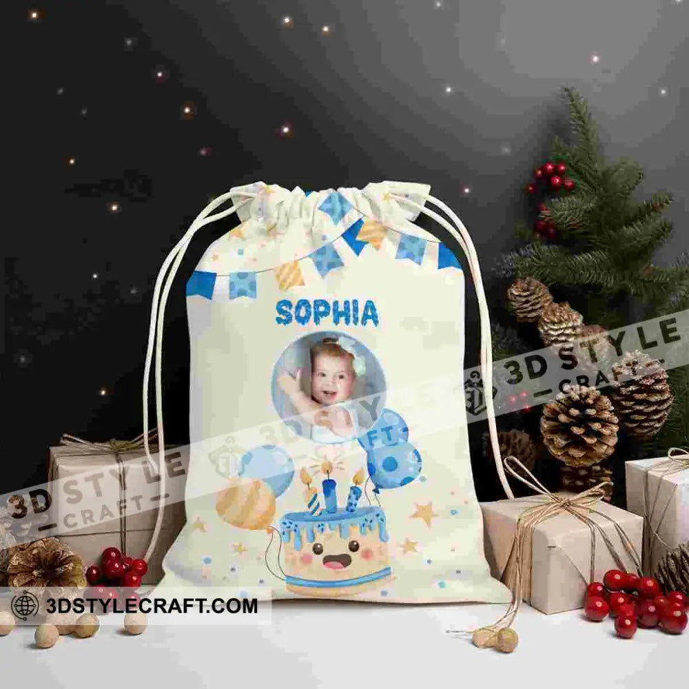 Happy Kid Birthday Bag Personalized Christmas String