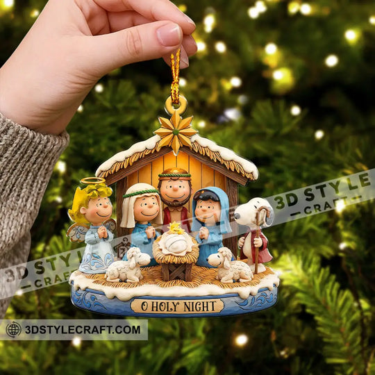 Holy Night Christmas Home Decor, Christmas Ornament style option 4