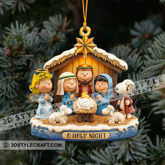 Holy Night Christmas Home Decor, Christmas Ornament style option 3