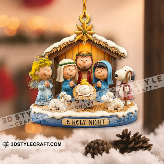 Holy Night Christmas Home Decor, Christmas Ornament style option 2