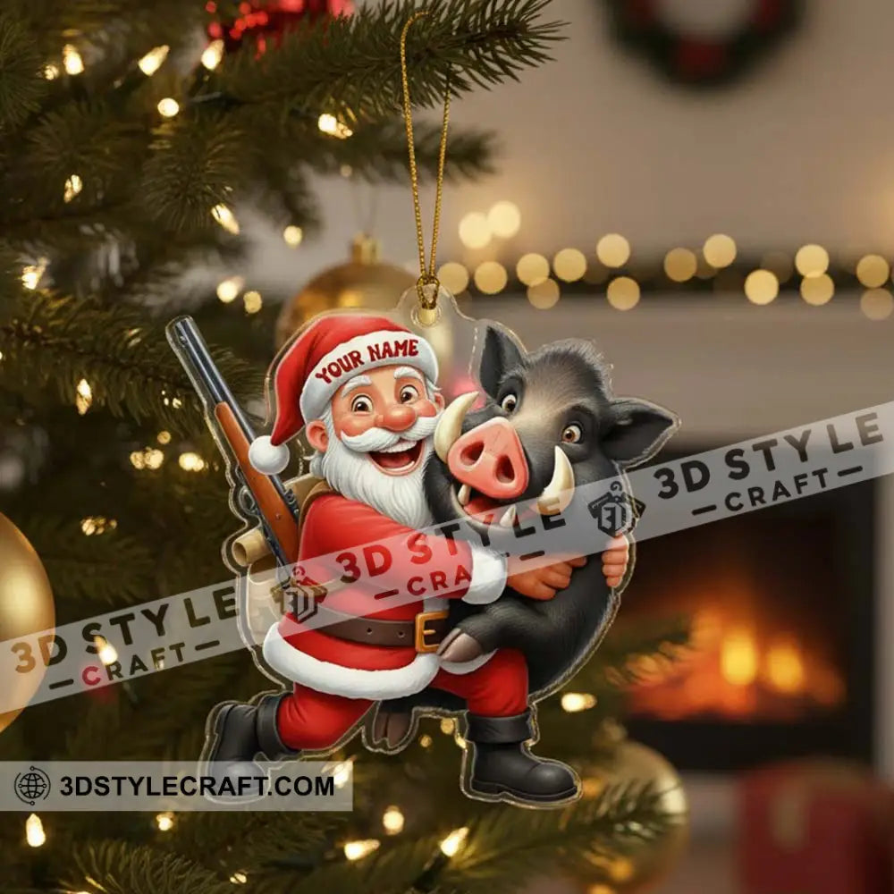 Hunter Home Decor Christmas Ornament Personalized Ornament Ornament