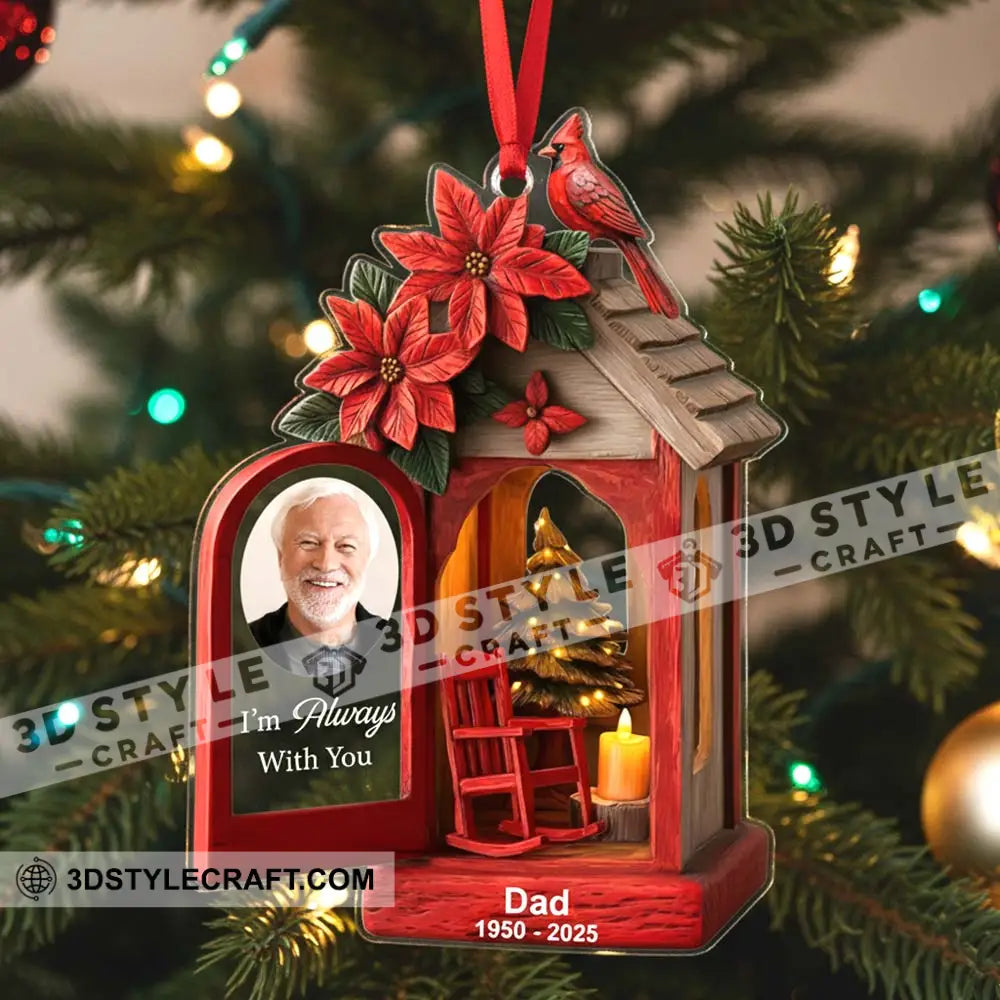 I Am Always With You Home Decor Christmas Ornament Personalized Ornament Ornament