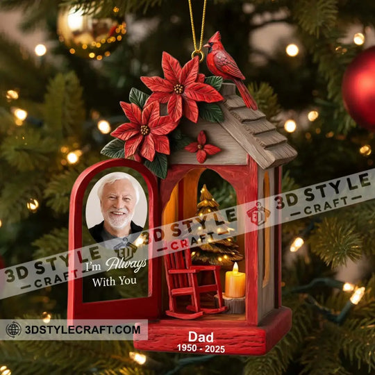 I Am Always With You Home Decor, Christmas Ornament, Personalized Ornament style option 2